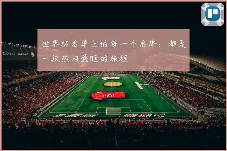 世界杯名单上的每一个名字，都是一段热泪盈眶的旅程