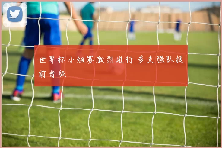 世界杯小组赛激烈进行 多支强队提前晋级