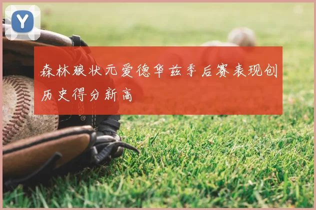 森林狼状元爱德华兹季后赛表现创历史得分新高